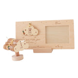 Maxbell Sonogram Picture Frame Wooden Nursery Decor Baby Photo Frame for Baby Shower