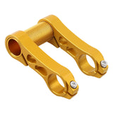 Maxbell Bicycle Handlebar Extender Accessories for Most Bicycle Motorcycle Road Bike gold