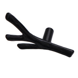 Maxbell Twig Knob Tree Branch Pull Handle For Furniture Kitchen Wardrobe 68mm Black - Aladdin Shoppers