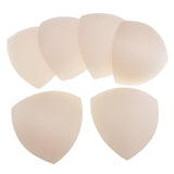 Maxbell 6 Pairs Soft Women's Triangle Bra Pads Inserts for Sports Bra Bikini