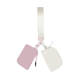 Maxbell Purse with Keyring Cute Creative Car Keys Pouch for Men Daily Use Women Pink