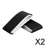 Maxbell 2x2x Ski Straps Fixing Adjustable Fastener Tape for Outdoor Man Woman Families black