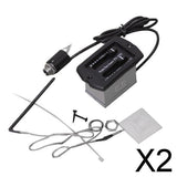Maxbell 2xEQ 2 Band Acoustic Guitar Pickup Piezo And Passive Preamp