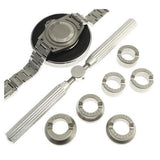 Premium 5537 Watch Case Opener Watch Repair Making Repair Tool 7pcs Kit Accessories