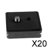 Maxbell 20xUniversal Quick Release Tripod Head QR Plate for Weifeng Tripod 330A E147