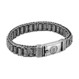 Maxbell Mantra Bracelet Charm Retro Style Prayer Wheel Bracelet for Unisex Women Men 22cm