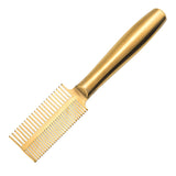 Maxbell Pet Hair Comb Cat Shedding Comb Dog Comb for Long and Short Hair Horse Puppy gold double row