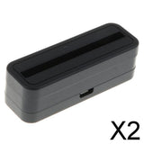 Maxbell 2xBattery Charging Base Charger USB Spare Battery Charging Dock GPRO2