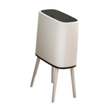 Maxbell Trash Can with Lid Tall Modern Wastebasket for Bedroom Household Kitchen