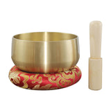 Maxbell Tibetan Bowl Set Mindfulness Yoga with Mallet for Office Friends Men 6inch