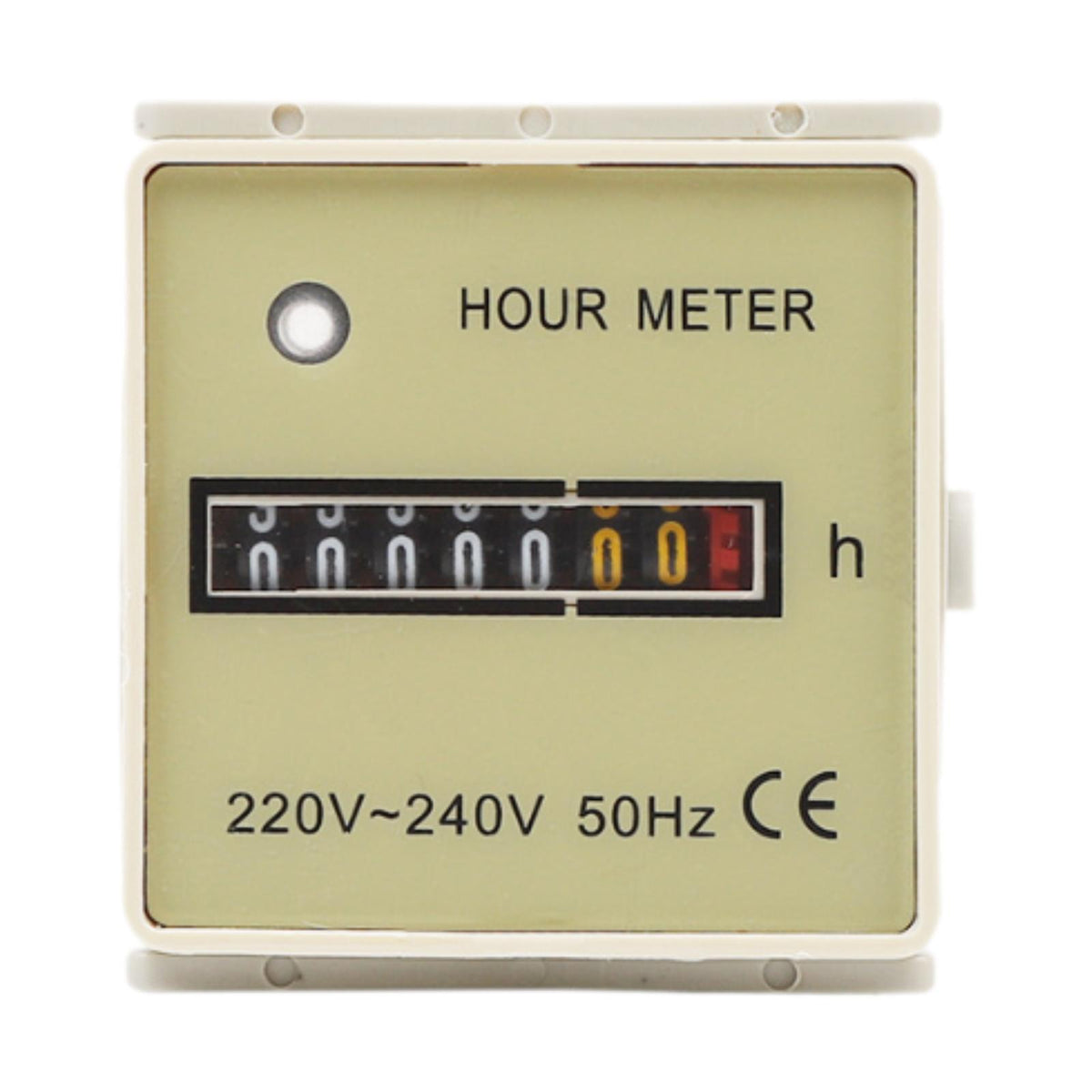 Maxbell Mechanical Hour Meter Gauge Timer for Snowmobile Agricultural Machinery