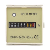 Maxbell Mechanical Hour Meter Gauge Timer for Snowmobile Agricultural Machinery