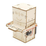 Maxbell Wood Science Project Kits Automatic Swallowing Machine Saving Bank for Girls