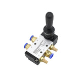 Maxbell Pneumatic Manual Control Valve Good Sealing Easy to Use Lightweight Fittings PC12 02