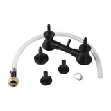 Maxbell Bottle Washer Sink Attachment Washing Tool Double Nozzle for Kitchen Lab Bar