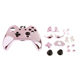 Maxbell Maxbell Custom Chrome Controller Case Housing Kit Full Shell for Xbox One Pink