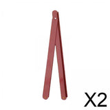 Maxbell 2xStepladders Tie Rod Aluminum Fixed Support Hinge Connector Step Ladder Hinge 77cm