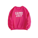 Maxbell Maxbell Womens Crewneck Sweatshirt Clothes for Vacation Home Office Work XL Rose Pink