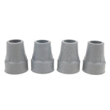 Maxbell Maxbell 4 Pieces Rubber Trekking Pole Cap Walking Stick Ferrules Non-slip Foot Cover