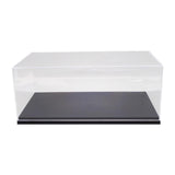 Acrylic Display Case Acrylic Display Show Case with Base for 1:18 Shoes Toys