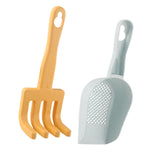 Maxbell Kids Gardening Tools Sturdy Trowel and Rake for Garden Loosening Soil Summer