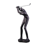 Maxbell Golf Themed Figurine Aesthetic Human Sculpture for Room Wedding Housewaiming 813B