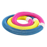 Maxbell Weighted Fitness Hoop PVC Foldable Abdomen Fitness Circles for Men Women Gym Pink Yellow Blue