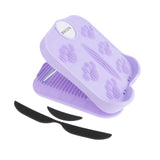 Maxbell Calf Stretching Board Non Slip Adjustable Incline Board for Hamstring Squats violet