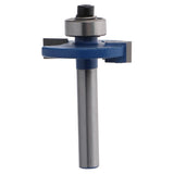 Maxbell Maxbell 1Pc 1/4'' Shank Biscuit Cutter Router Bit Bearing Woodworking Tool Joiner