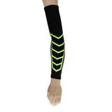 Maxbell Maxbell Sports Basketball Cycling Compression Arm Support Sleeve Wrap Cover L Black