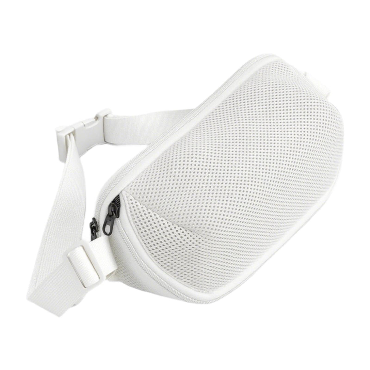 Maxbell Portable Speaker Bag Adjustable Strap Multipurpose Lightweight Carrying Case White