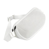 Maxbell Portable Speaker Bag Adjustable Strap Multipurpose Lightweight Carrying Case White