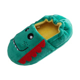 Maxbell Dinosaur Shaped Slippers Soft Indoor Unisex Kids Boys Warm Shoes 19.5cm
