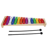 Maxbell Maxbell 1 Set 15 Notes Xylophone with 1Pair Mallets Beaters