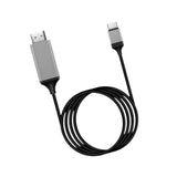 Maxbell HDMI to USB C Adapter 2M USB C to HDMI Cable for Monitors Tablet Home Office black