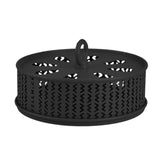Maxbell Coil Holder Art Container Protective Box Coil Tray for Office Camping Hiking Black