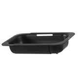 Maxbell Extendable Colander Strainer Sink Colander Strainer Basket for Fruits Dishes Black L