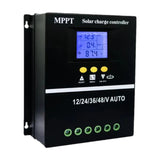 Maxbell Solar Charge Controller Double USB Port 12V 24V 36V 48V Adjustable Mppt 100A