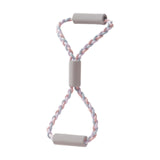 Maxbell Resistance Band Chest Expander Exercise Band for Workout Stretching Home Gym Pink Blue