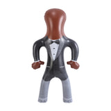 Maxbell Inflatable Body Form Halloween Decorations Blowup Dummy Body Costume Display brown
