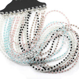Maxbell 24x Pearl Beaded Eyeglass Cord Reading Glass Eyewear Spectacle Chain Holder