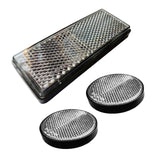 Maxbell 3x Motorcycle Reflector Light Reflective Strip for Motorbike Truck