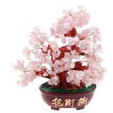 Maxbell Crystal Money Tree Ornament Chinese Myth Lucky Charm Craft Home Decoration D