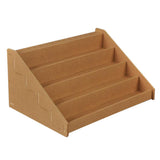 4 Steps Wooden Pigment Rack Organizer Paint Bottle Brushes Storage Holder - Aladdin Shoppers