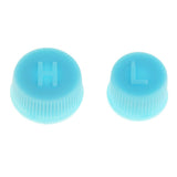 Maxbell 4xPair A/C R134a High Low Side Charging Port Service Valve Core Fitting Caps