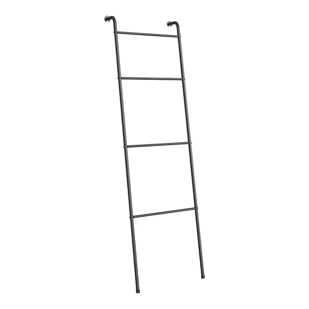 Maxbell Metal Blanket Ladder Organizer Tier for Living Room Blankets Throw Blanket