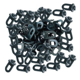 Maxbell Greenhouse Hooks Decorative Fixing Clamps for Garden Household Flower Basket 100pcs