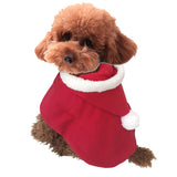 Maxbell Maxbell Fancy Dog Cosplay Costume Outfit Adorable Pet Cloak Hoodie Star Ball Coat Red XL
