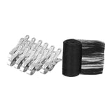 Maxbell Round Leaf Net Cover Portable Dog Swimming Pool Cover for Outdoor Beach Home 8mx8m