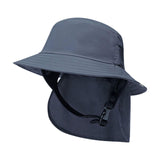 Sun Protection Hat Clothing Accessories Fishing Hat for Summer Camping Women Dark Gray